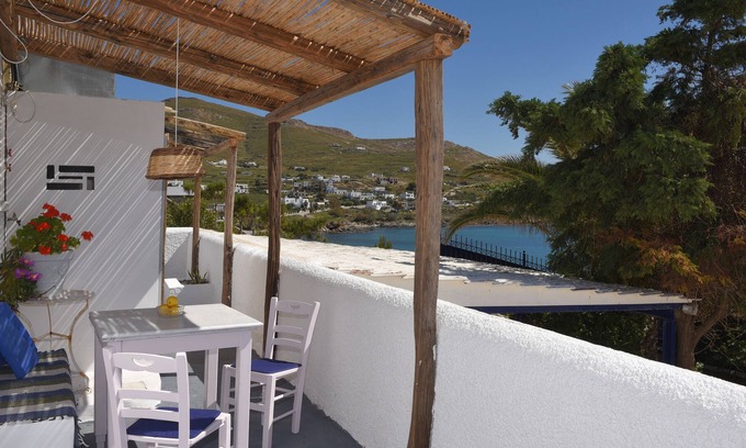 Megas Gialos House | Our light and bright Sea Suite is situated in Mega Gialos, Syros.