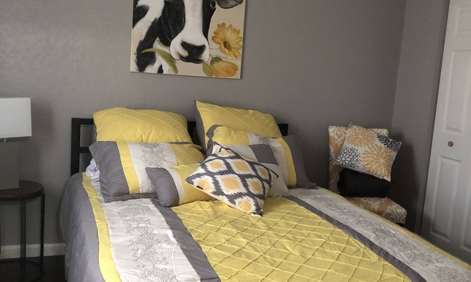 Kerr Apartment | Discover Our Cozy Mellow Yellow: Ideal for Families