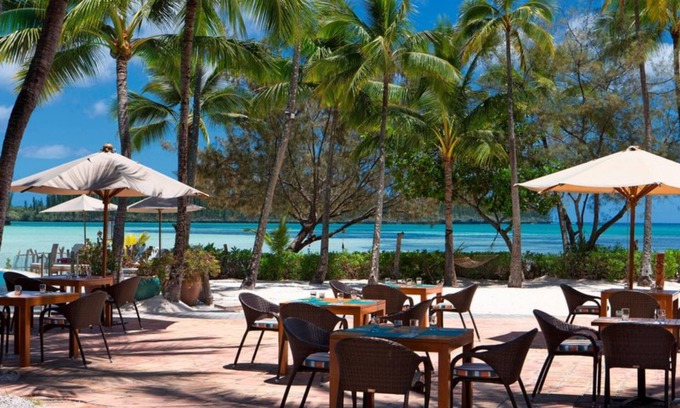 Kuto Hotel | Relax at Oure Lodge Beach Resort with Ocean Views & Pool