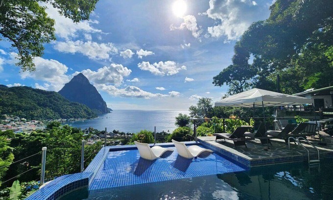 Soufriere Hotel | Outdoor Escape: Relax with Spa, Pool, Beach & Scenic Hiking Trails