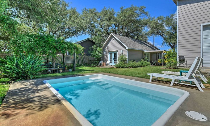 Fulton House | Discover Rockport Oasis with Pool and Ocean Views!