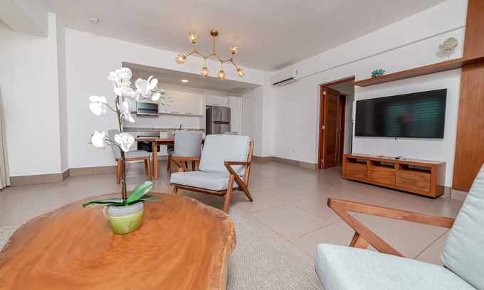 Cabarete Apartment | Impeccable Garden View Apartment with Family-Friendly Amenities