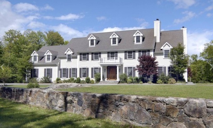 Lewisboro House | Spacious Colonial Retreat on Private Road with Ocean Views