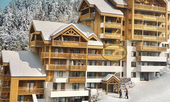 Oz Apartment | Charming Ski-In Ski-Out Retreat at Domaine d'Alpe d'Huez