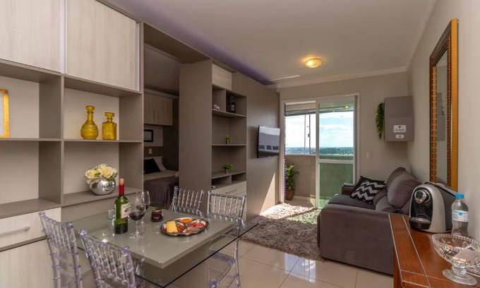 Centro Apartment | City View Gem on 18th Floor with Pet-Friendly Amenities