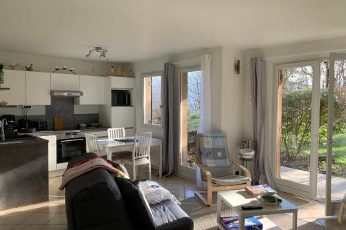 Montbonnot-Saint-Martin Apartment | Discover Le Montbonnot: Luminous T2 with Garden & Terrace