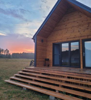 gmina Karsin House | PAKLADA Domek całoroczny: Pet-Friendly Retreat with Hot Tub