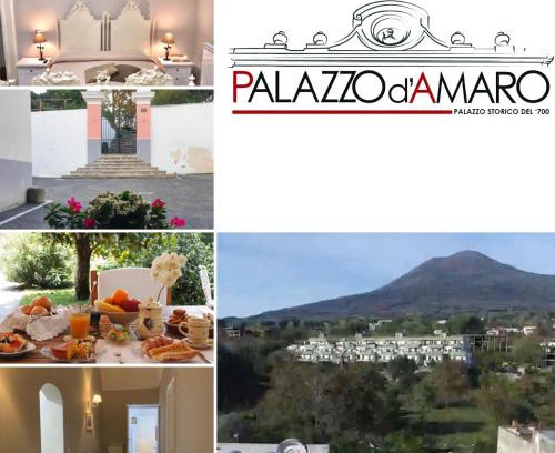 Mount Vesuvius - Pompei Bed & Breakfast | Historic Palazzo D'Amaro: Pet-Friendly Retreat with Spa