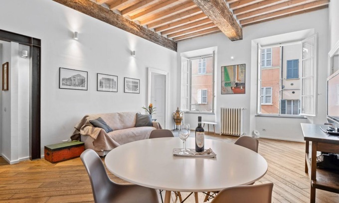 Parma City Centre Apartment | Palazzo della Pilotta: Quiet Flat with Family-Friendly Amenities