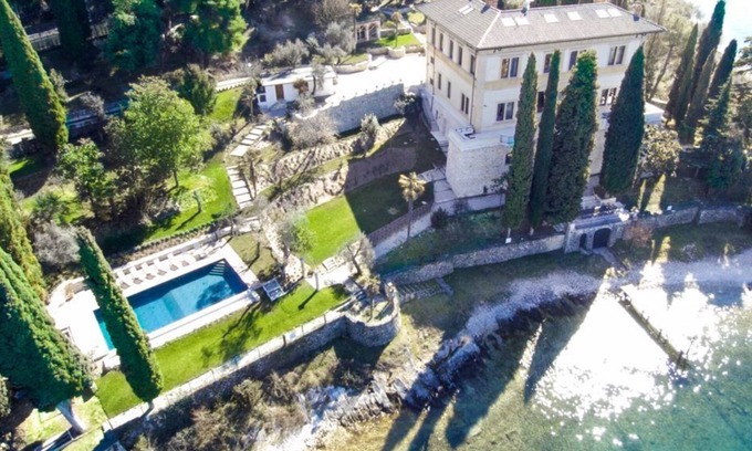 Garda Villa | Elegant Palazzo San Daniele Villa with Private Pool & Spa