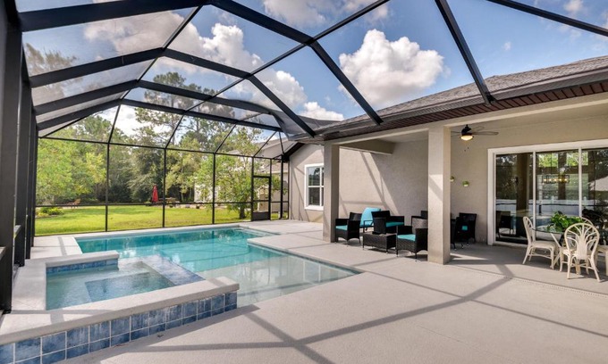 Palm Coast House | Ideal Palm Coast Vacation Rental with Private Pool & Ocean View