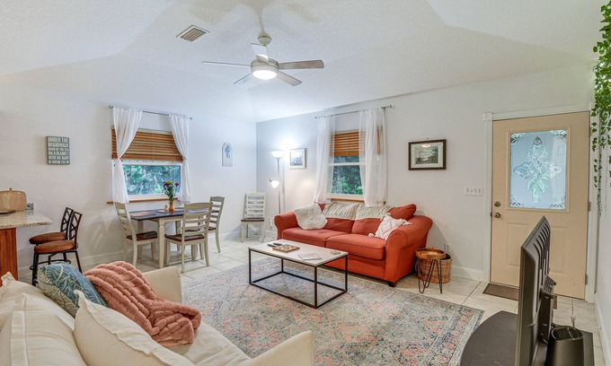 Palm Coast House | Palm Coast Vacation Rental Steps from the Beach with Ocean View