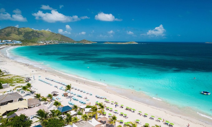 Orient Bay Hotel | Elegant Palm Court Residence with Ocean View & Spa Amenities