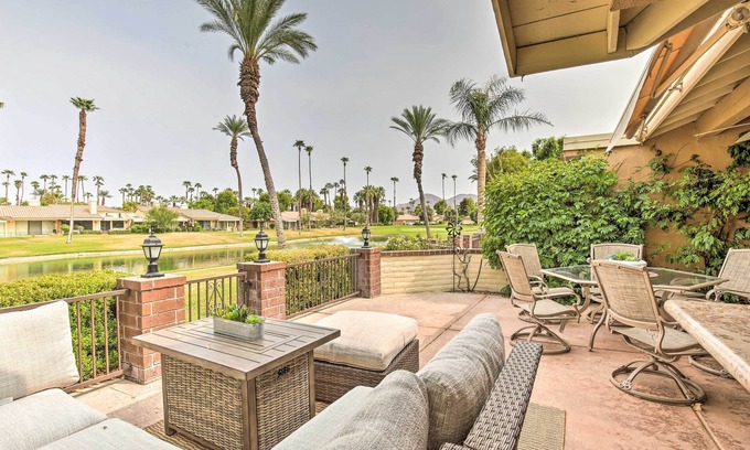 Palm Desert Condo | Relaxing Palm Desert Retreat with Pool and Hot Tub Access
