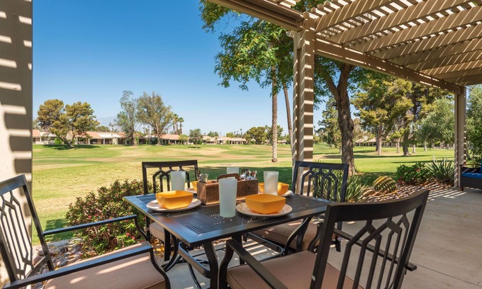 Palm Desert Condo | Relax at Palm Desert Resort: Golf, Swim & Pet Friendly