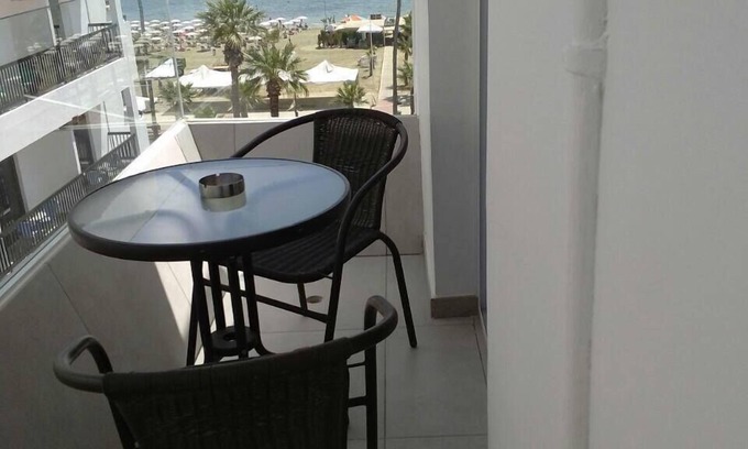 Larnaca City Centre Apartment | Oceanfront Palm Sea Hotel Apartments with Breakfast Included