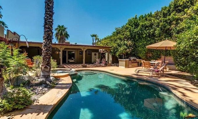 Palm Springs House | Unforgettable Palm Springs Paradise with Private Pool & Spa