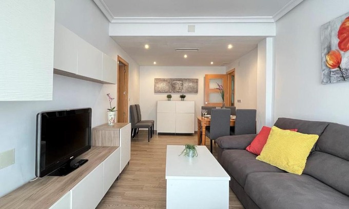 El Palmar Apartment | Palmar Hotel: 3 Bedrooms Near Hospital Arrixaca, Family Friendly