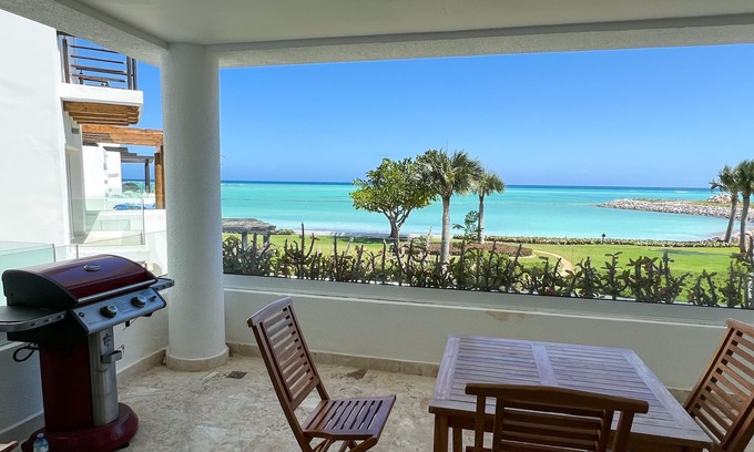Cap Cana Marina Apartment | Palmera Oceanfront Getaway with Pool and Ocean Views