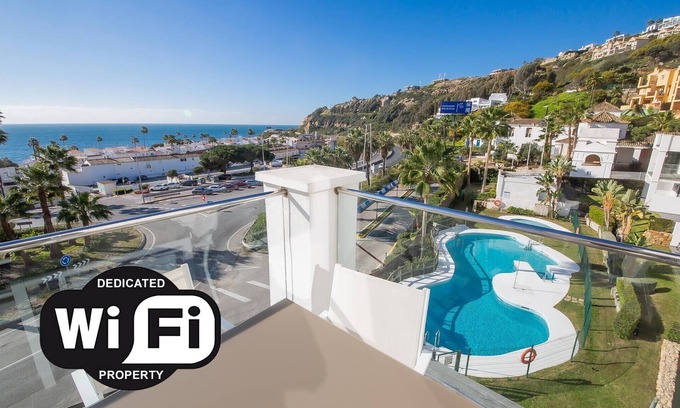 Manilva Apartment | Explore Paloma Beach Apt 4.2A: Poolside Relaxation Awaits
