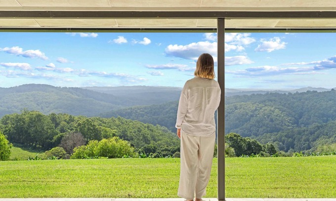 Bald Knob Apartment | Panorama Farm - 3BD Hinterland Hideaway