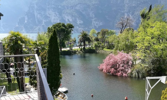 Riva del Garda Apartment | Panorama Lake View: Beachfront Apartment with Ocean Access