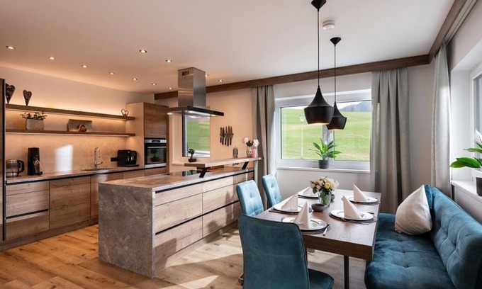 Soell Apartment | Family-Friendly Panorama Suite with Kitchen at Wilden Kaiser
