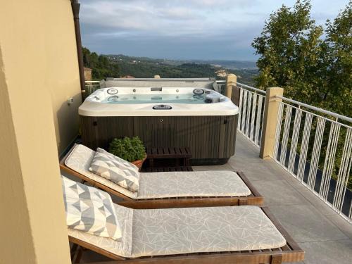 Rivalto Villa | Scenic Panorama Terazza with Jacuzzi & Family-Friendly Amenities