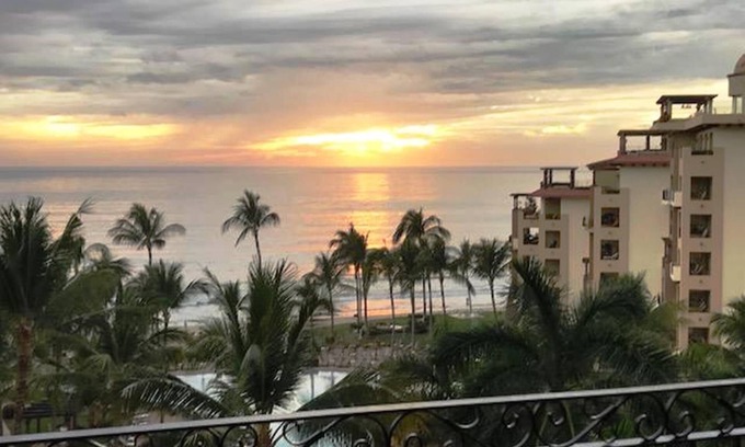 Flamingos Resort | Exceptional Ocean View Villa La Estancia with Huge Balcony