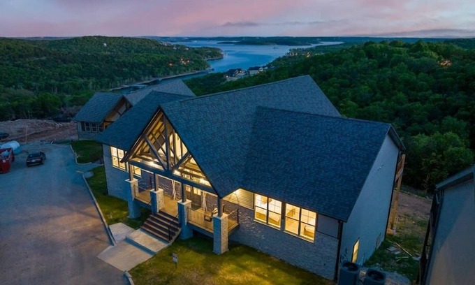 Indian Point House | Scenic Lake View Retreat with Pool, Hot Tub & Game Room