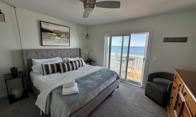 Kure Beach Condo | Oceanfront Condo with Indoor Pool, Hot Tub & Top Ratings