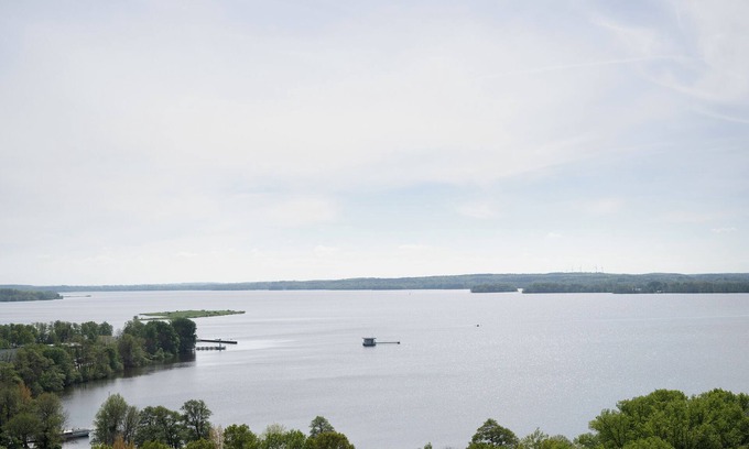 Ploen Apartment | Panoramic view vacation apartment with balcony in Plön