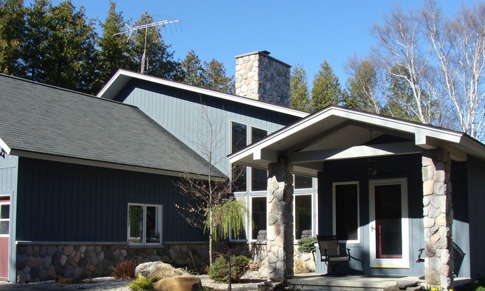 Alpena House | Panoramic views of Long Lake!