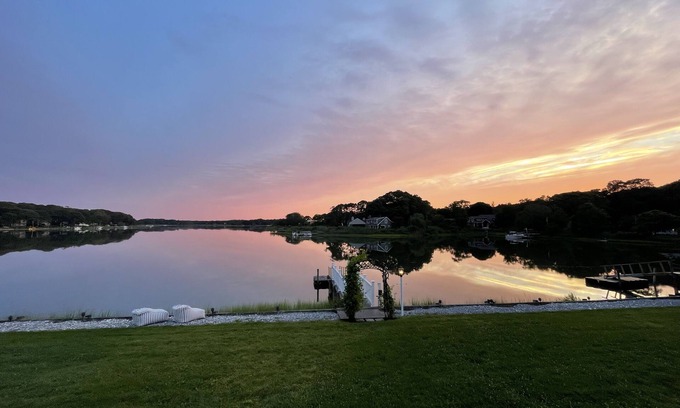 Southold House | Panoramic Water Views with Hot Tub & Access to Wine Trail