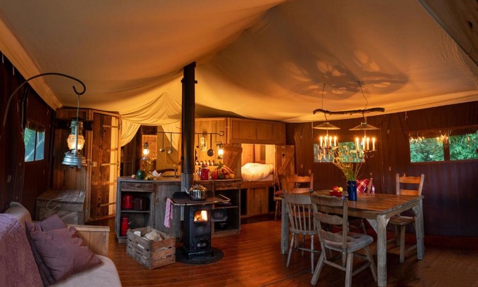 Llangower Other | Relax at Pant Y March Canvas Hideaway with Hot Tub Access