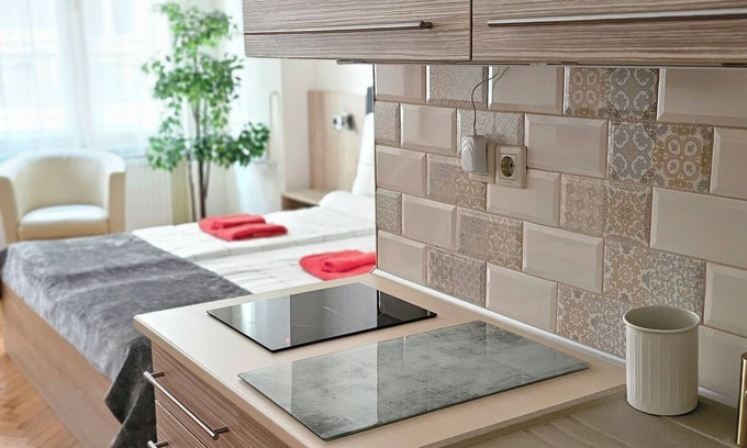 Erzsebetvaros Apartment | Pet-Friendly Paprika Apartment Studio with Spa & Breakfast