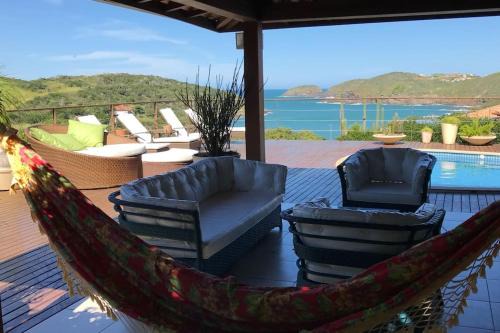 Buzios Villa | Pet-Friendly Paraíso Buziano 1: Oceanfront & Spa Retreat