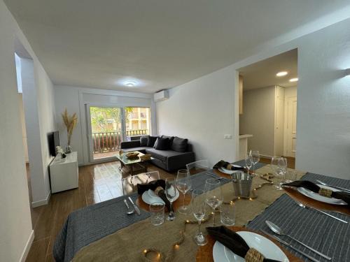 Comarruga Apartment | Seaside Paradise: Oceanfront Apartment with Private Beach