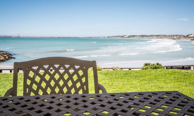 Paradise Beach Apartment | Oceanfront Paradise at Paradeisos Select - Rated 8/10