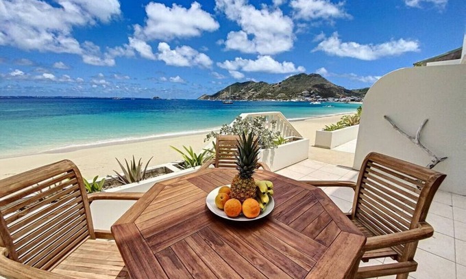 Grand Case Condo | Oceanfront Bliss: Paradis Caraibes in Grand Case