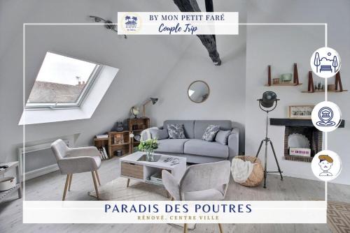 Bourges Apartment | Renovated Paradis des poutres in the Heart of Downtown