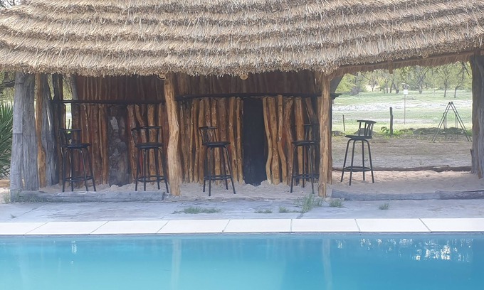 Grootfontein Cabin | Relax at Paradise Camp: Family-Friendly with Ocean Views