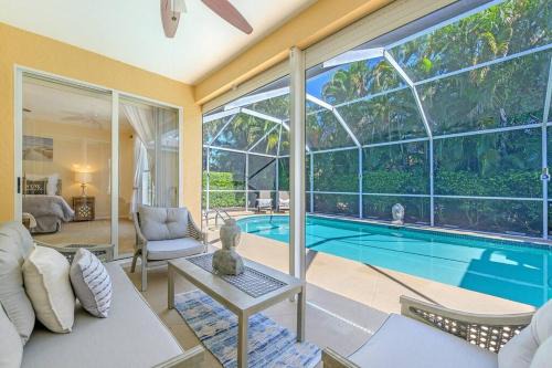 Central Naples Villa | Relaxing Paradise Escape with Pool & Game Room Awaits