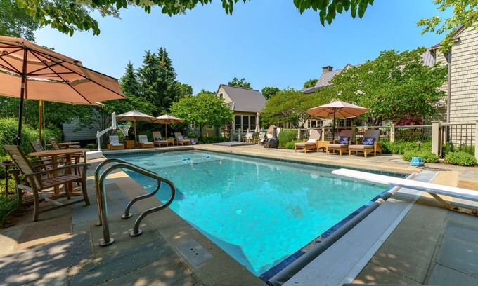 Saugatuck House | Paradise Found: Private Pool, Hot Tub & Ocean Views