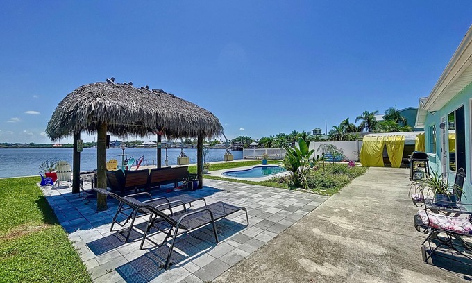 Port Richey House | Scenic Escape at Paradise on the Bayou with Ocean Views