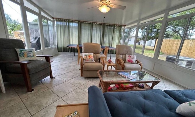 Largo House | Paradise Place: Oceanfront Retreat with Pet-Friendly Perks