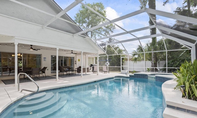 Palm Coast House | Paradise Shores Pool Home | Serene Escape Near Flagler Beach, Golfing & Restaurants | Palm Coast