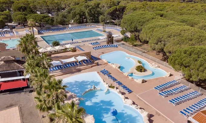 Puget-sur-Argens RV Rental | Ideal Retreat at Parc Saint James Oasis Village with Spa