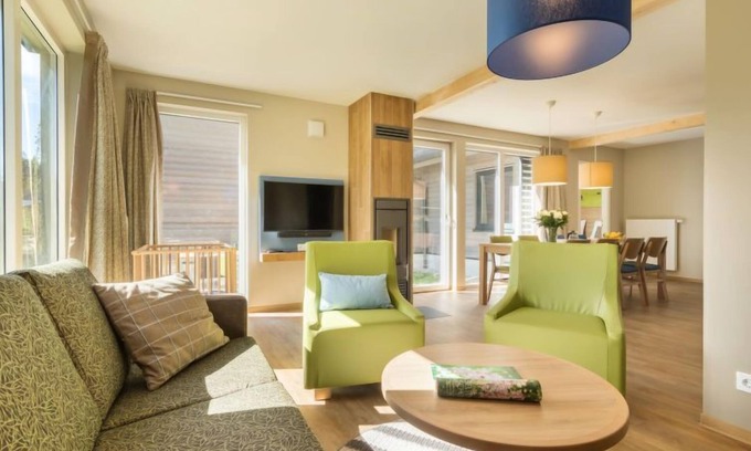 Leutkirch im Allgau House | Relax at Park Allgäu by Interhome: Pool, Spa & Lake Views