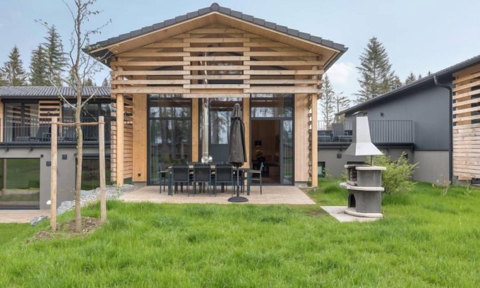 Leutkirch im Allgau House | Discover Park Allgäu by Interhome: Pool, Spa & Lake Views